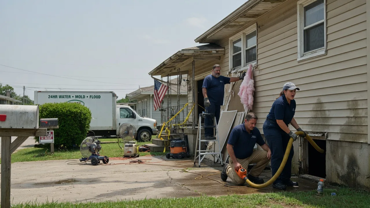 Water Damage Repair in Enloe, TX near me